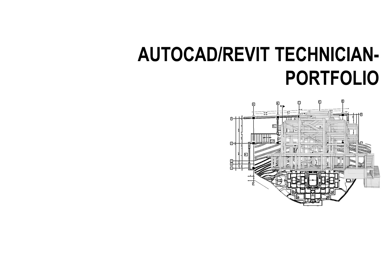 Riva's architecture technologist portfolio cover